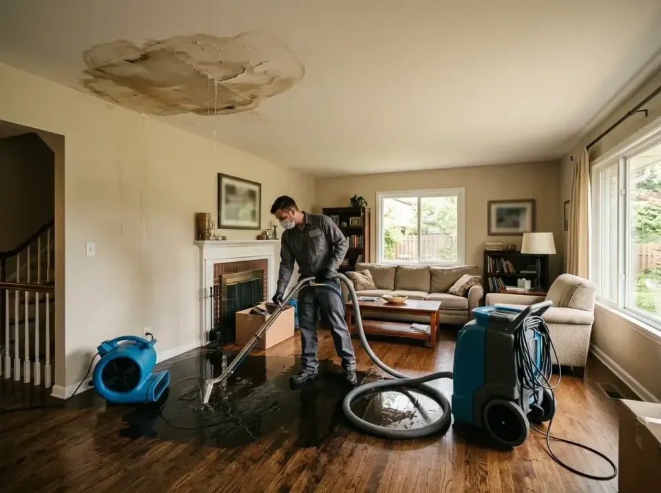 attic-pipe-burst-ceiling-drip-008 — frequently asked questions, Water Damage Restoration & Carpet Care in Panama City, FL